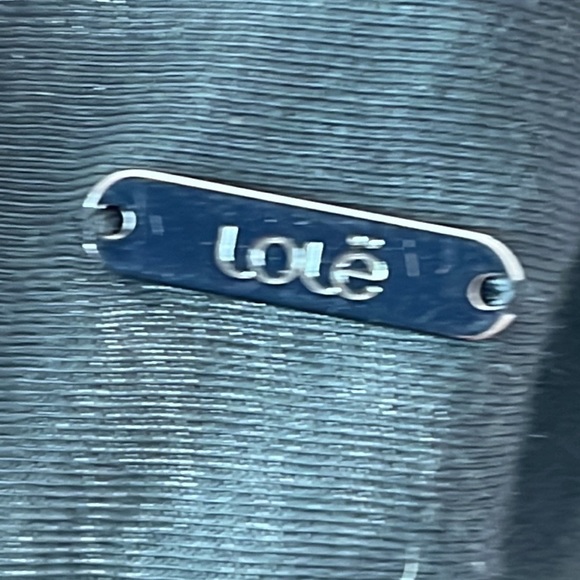 Lole T-Shirt Dress Women Size L Black Ruched Bustline Sleeveless Athletic - Picture 7 of 14